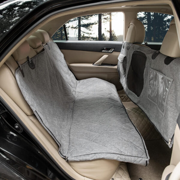 Cationic Fabric Oxford Fabric Waterproof Scratch Resistant Dog Car Seat Cover - Image 5