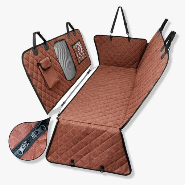 Cationic Fabric Oxford Fabric Waterproof Scratch Resistant Dog Car Seat Cover - Image 8