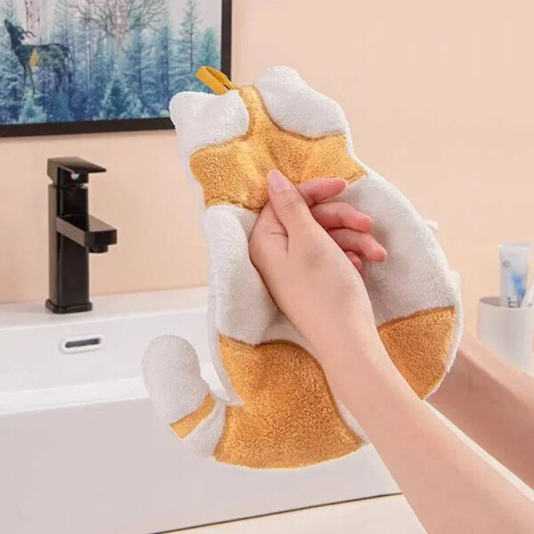 Super Absorbent Cat Towel: Cute, Efficient Kitchen Cleaning Essential - Image 5