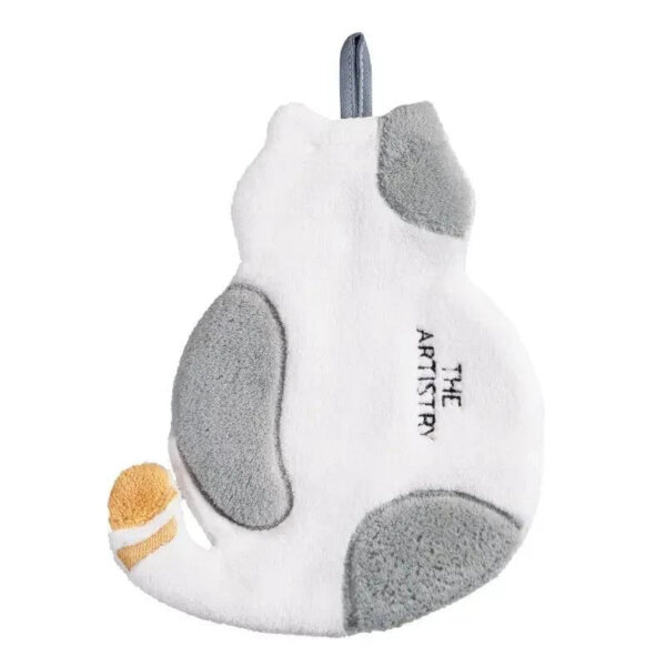 Super Absorbent Cat Towel: Cute, Efficient Kitchen Cleaning Essential - Image 2