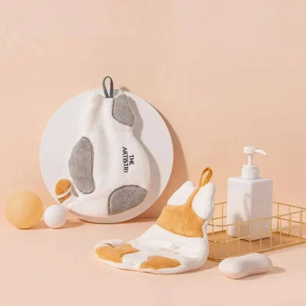 Super Absorbent Cat Towel: Cute, Efficient Kitchen Cleaning Essential - Image 3