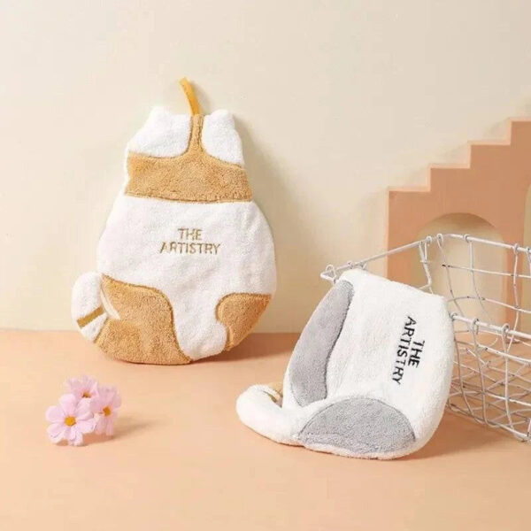Super Absorbent Cat Towel: Cute, Efficient Kitchen Cleaning Essential - Image 6